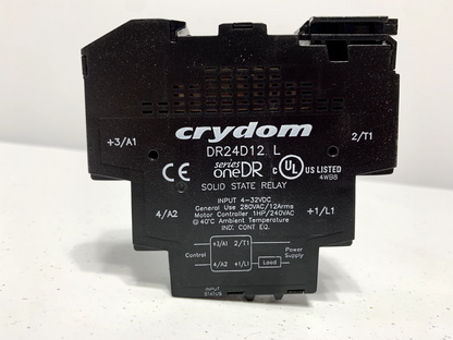 Crydom DR24D12 4-32V 12 Amp Solid State Relay