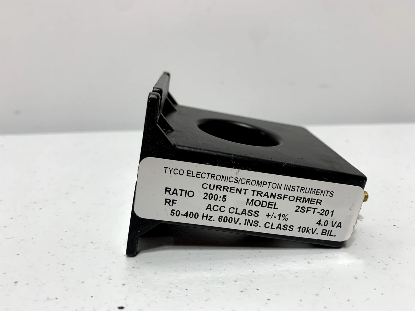 Tyco Electronics 2SFT-201 Current Transformer 200:5 4.0VA 600V (lot of 3)