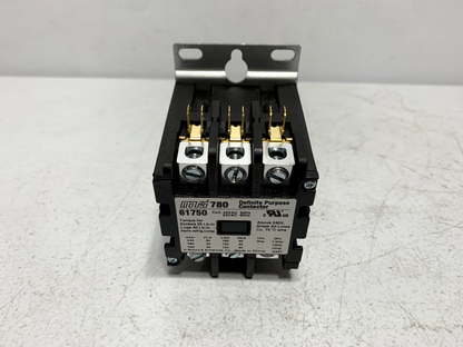 Mars 61750 Definite Purpose Contactor 3 Pole 30FLA 24VAC Coil