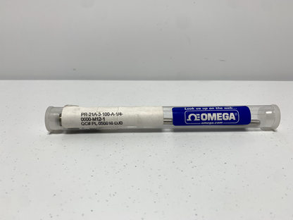 Omega Engineering PR-21A-3-100-A-1/4-0600-M12-1 Temperature Probe