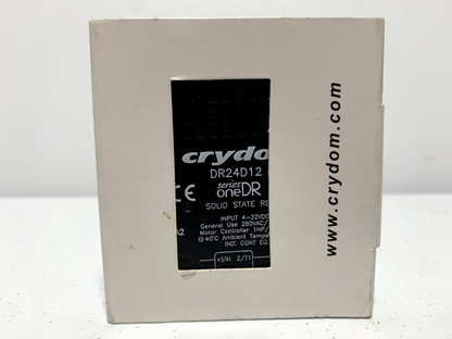 Crydom DR24D12 4-32V 12 Amp Solid State Relay