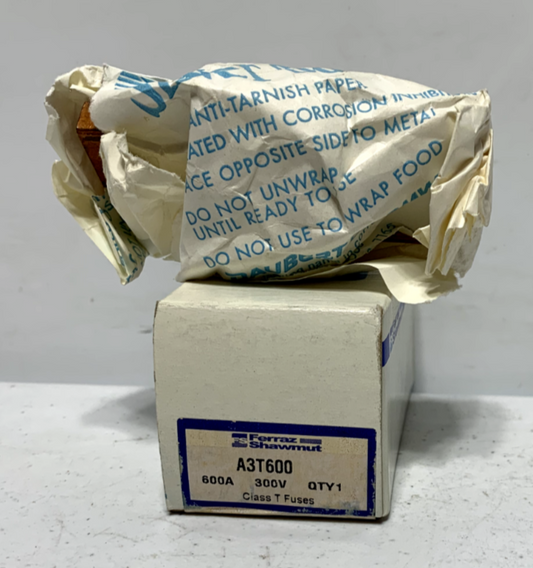 Ferraz Shawmut A3T600 Class T Fuse 600A 300VAC