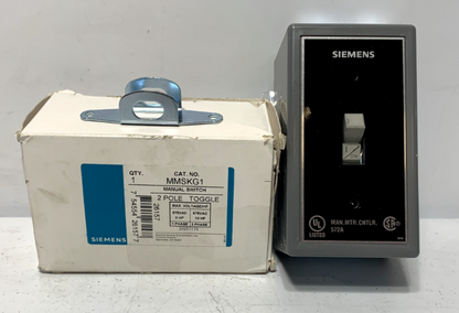 Siemens MMSKGLA Manual Switch 2 Pole