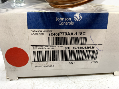 Johnson Controls P70AA-118C High Pressure Condenser Fan Cycling Control