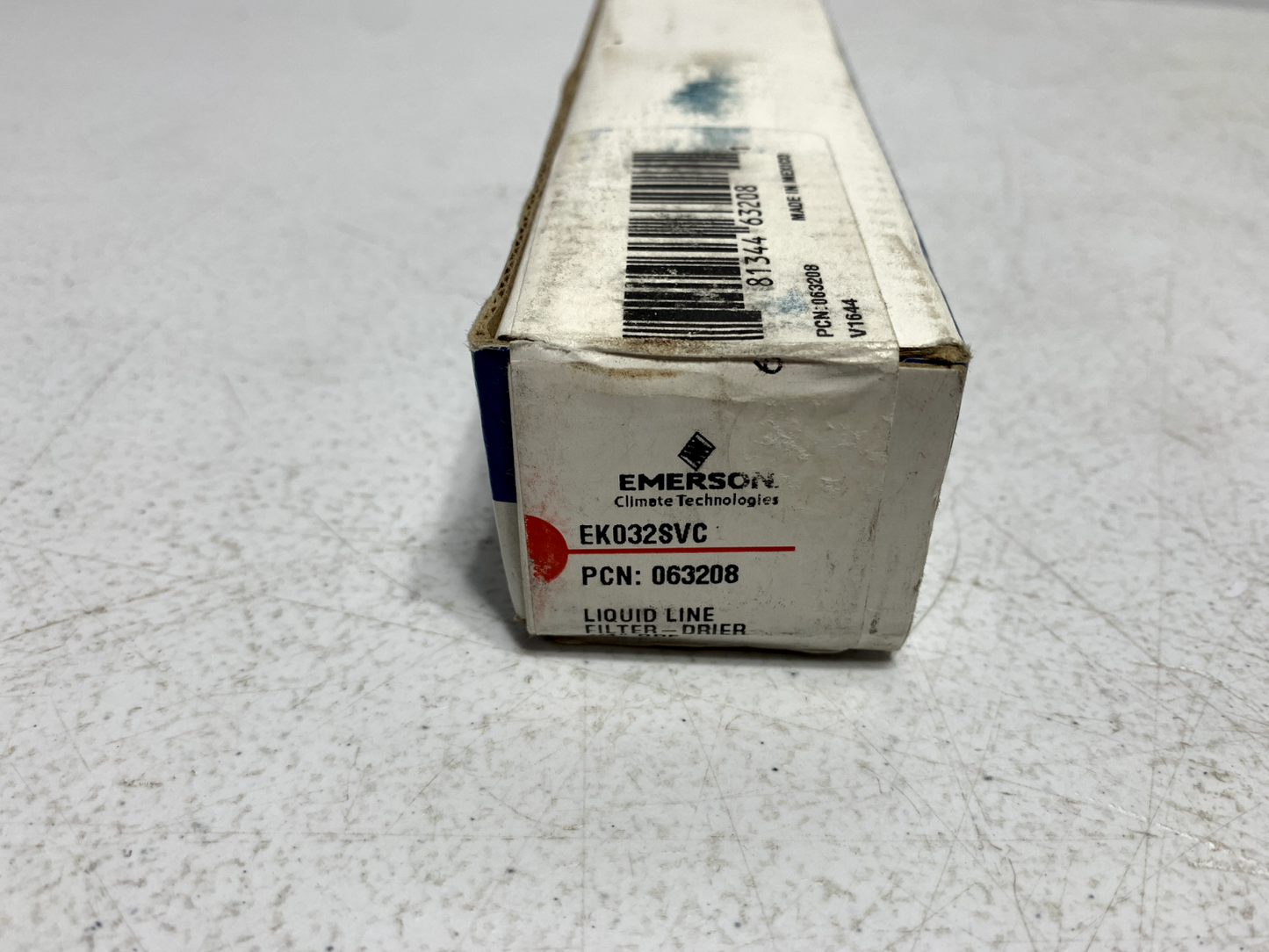 Emerson EK032SVC Liquid Line Filter Drier  1/4" ODF 063208