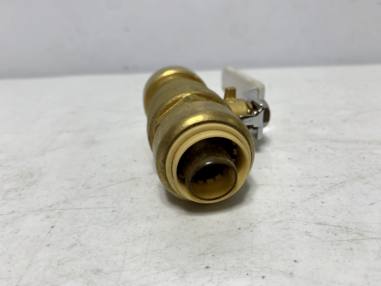 FNW X485A BRASS PUSH FIT PRESS BALL VALVE 3/4" LOW LEAD 200 PSI - Chase Surplus