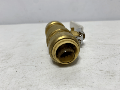 FNW X485A BRASS PUSH FIT PRESS BALL VALVE 3/4" LOW LEAD 200 PSI - Chase Surplus