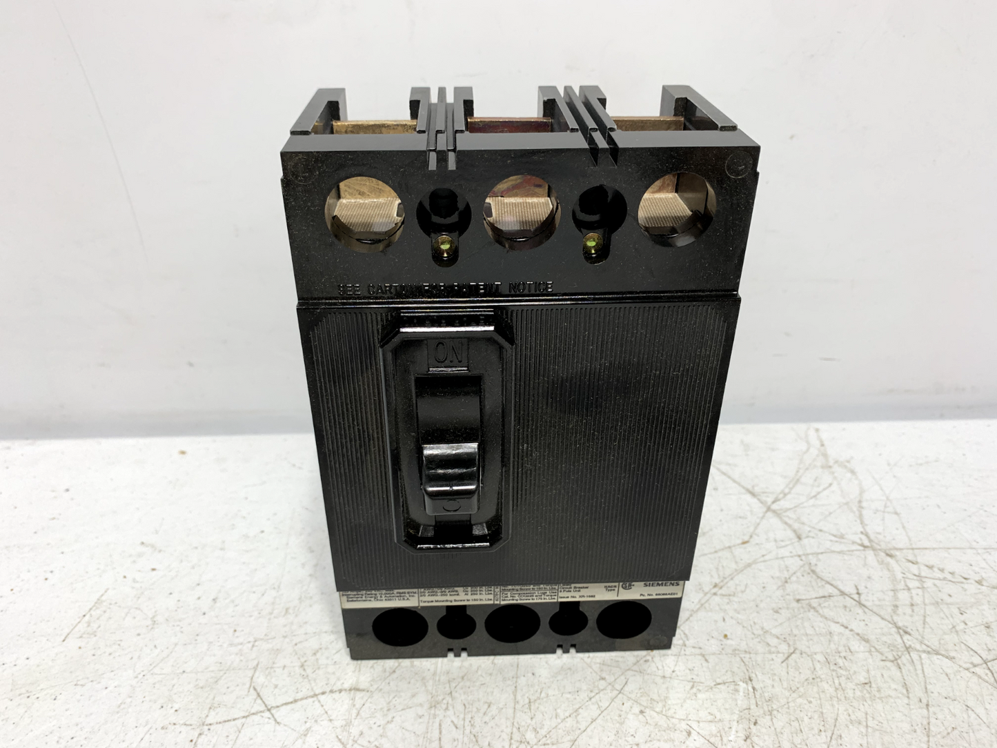 Siemens QJ23B125 Industrial Circuit Breaker 3 Phase 3 Pole 125 Amp 240V QJ Frame