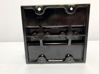 Marathon 1452592 Power Distribution Block 2-Pole 145 Series Panel Mount 600V