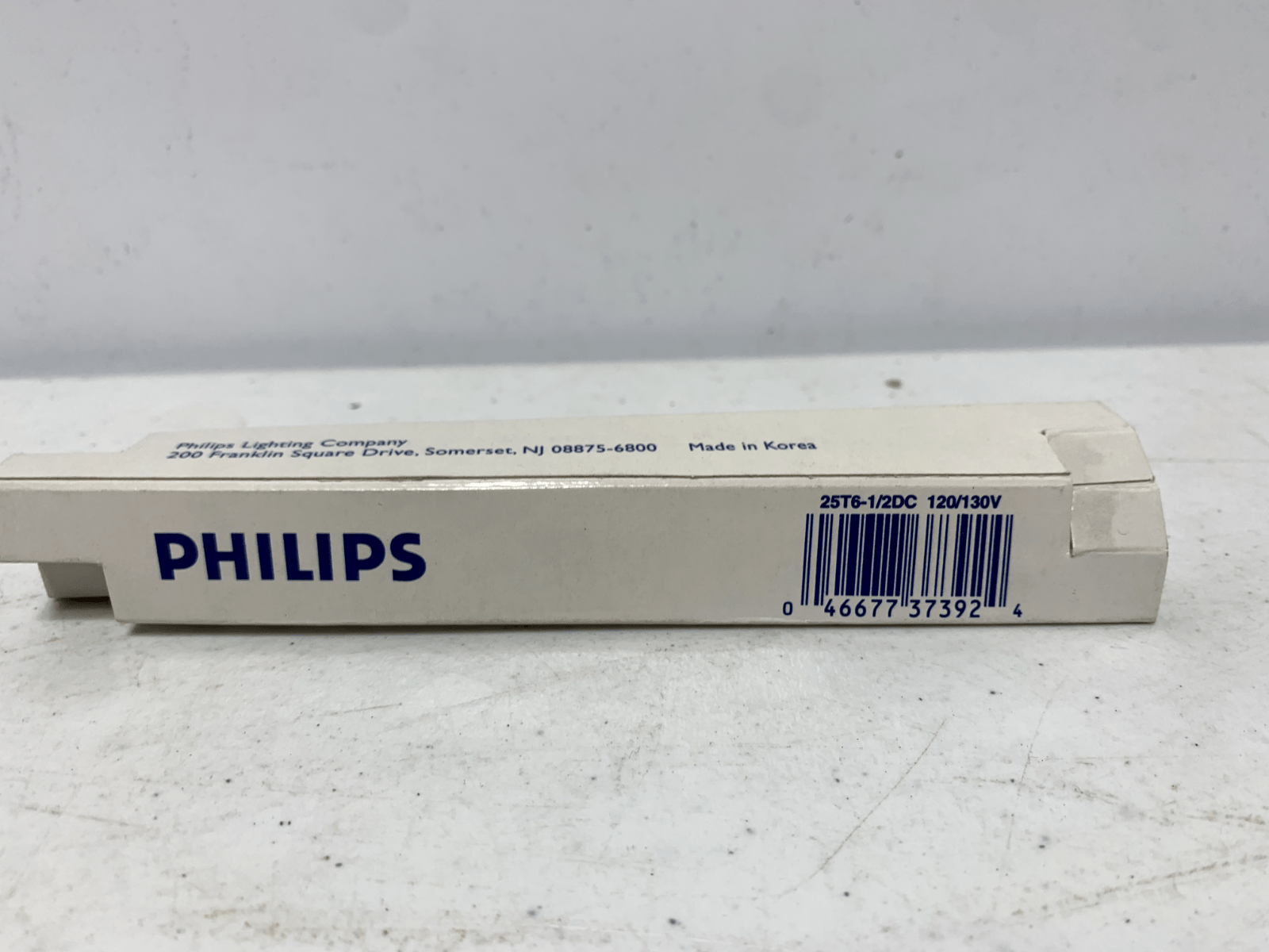 Philips 25T6-1/2DC Tubular Appliance Light Bulbs Clear 120/130V (lot of 6) - Chase Surplus