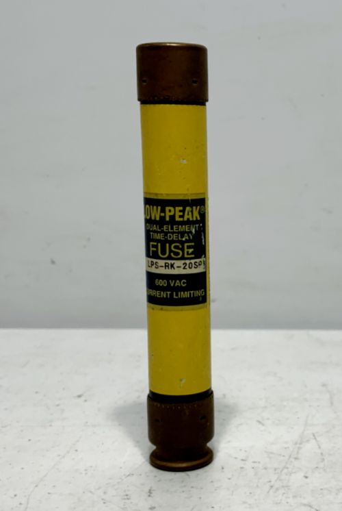 Cooper Bussmann LPS-RK-20SP Low Peak Dual Element Time Delay Fuse 20 Amp 600VAC