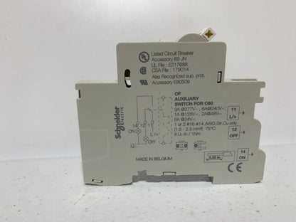 Schneider Electric 26925 Auxiliary Contact - Chase Surplus