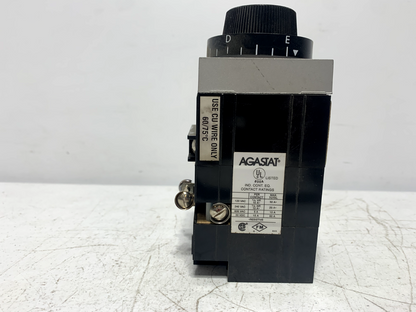 Agastat 70140C Timer Delay Relay 24VDC 2-20 Seconds