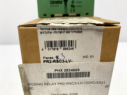 Phoenix Contact 2834669 Electromechanical Relay 120VAC 10A