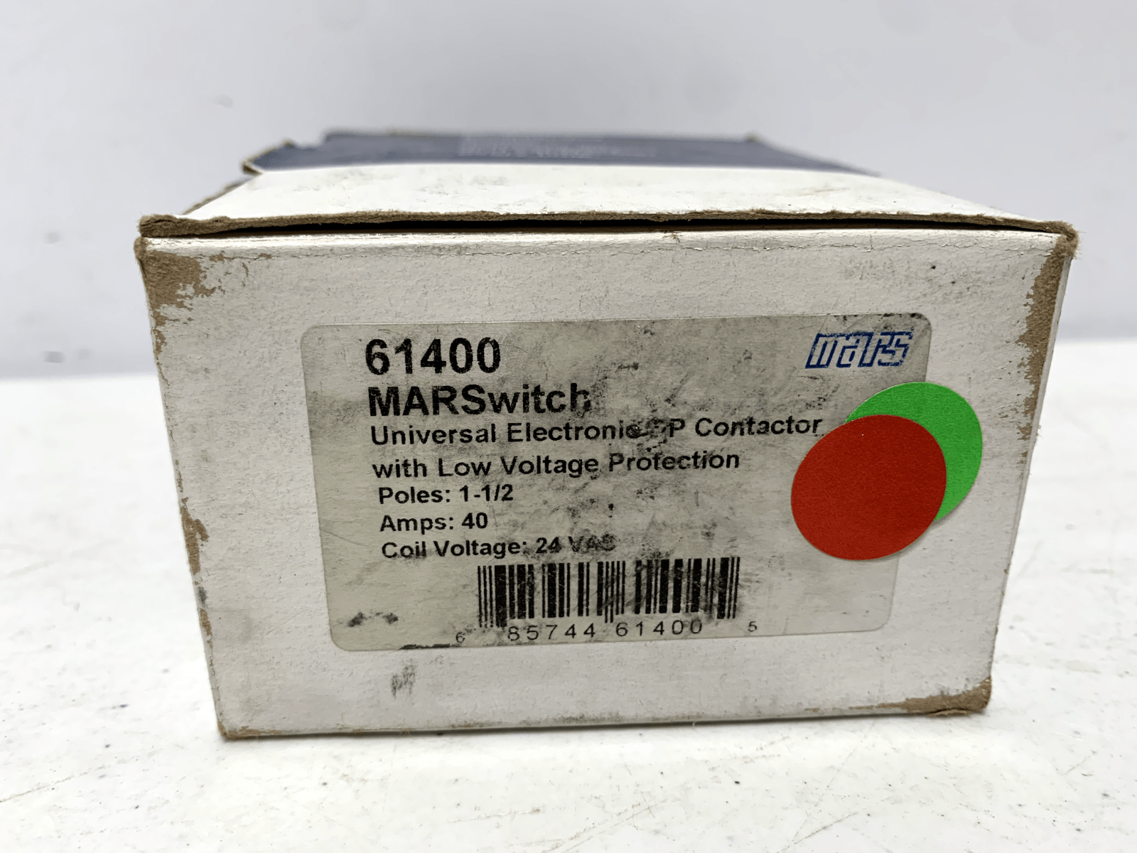 MARSwitch 61400 DP Contactor w/ Low Voltage Protection 40 AMP 24VAC 1.5 Poles - Chase Surplus