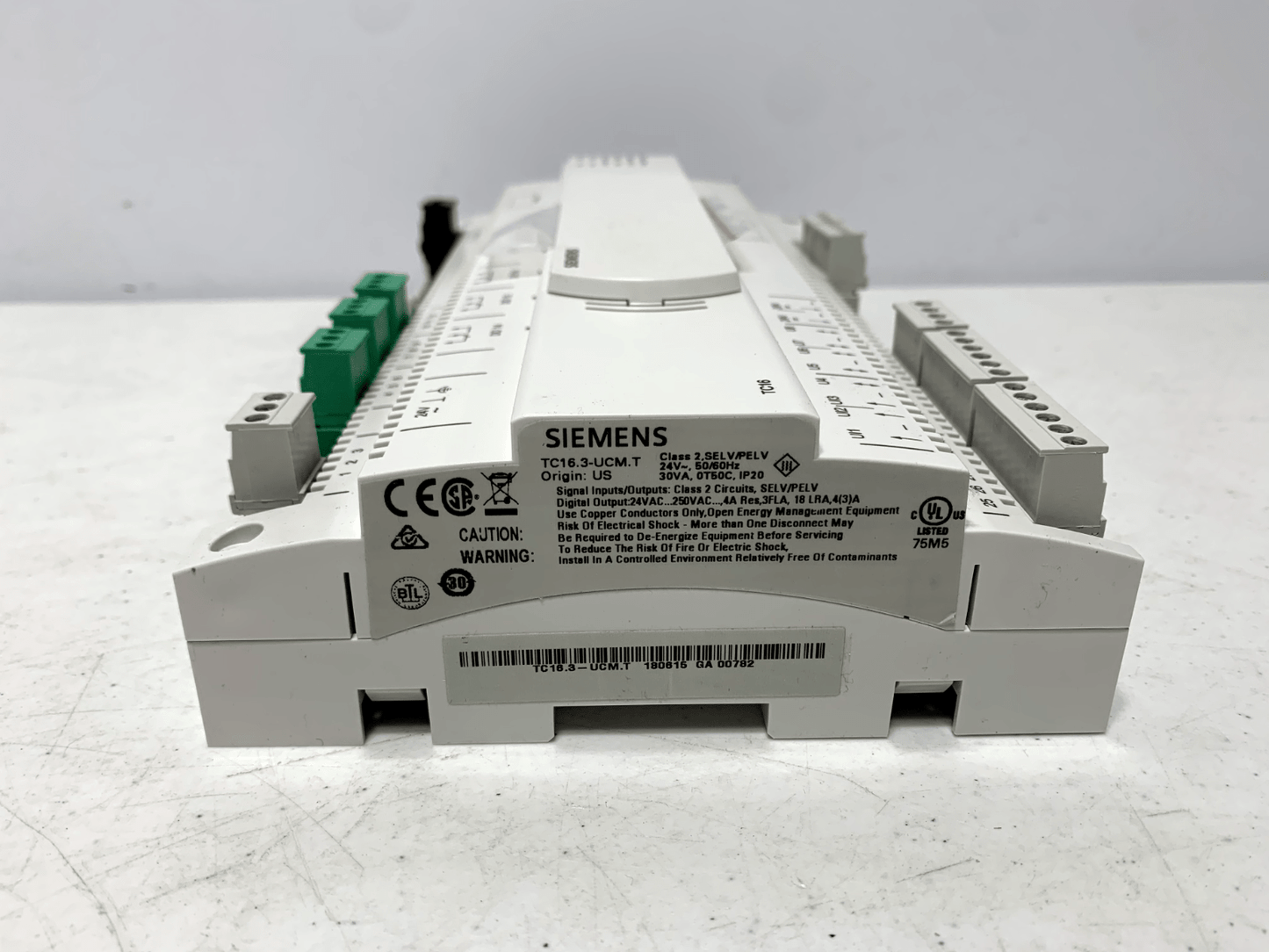 Siemens TC16.3-UCM.T Automation Station 16 Point BACnet - Chase Surplus