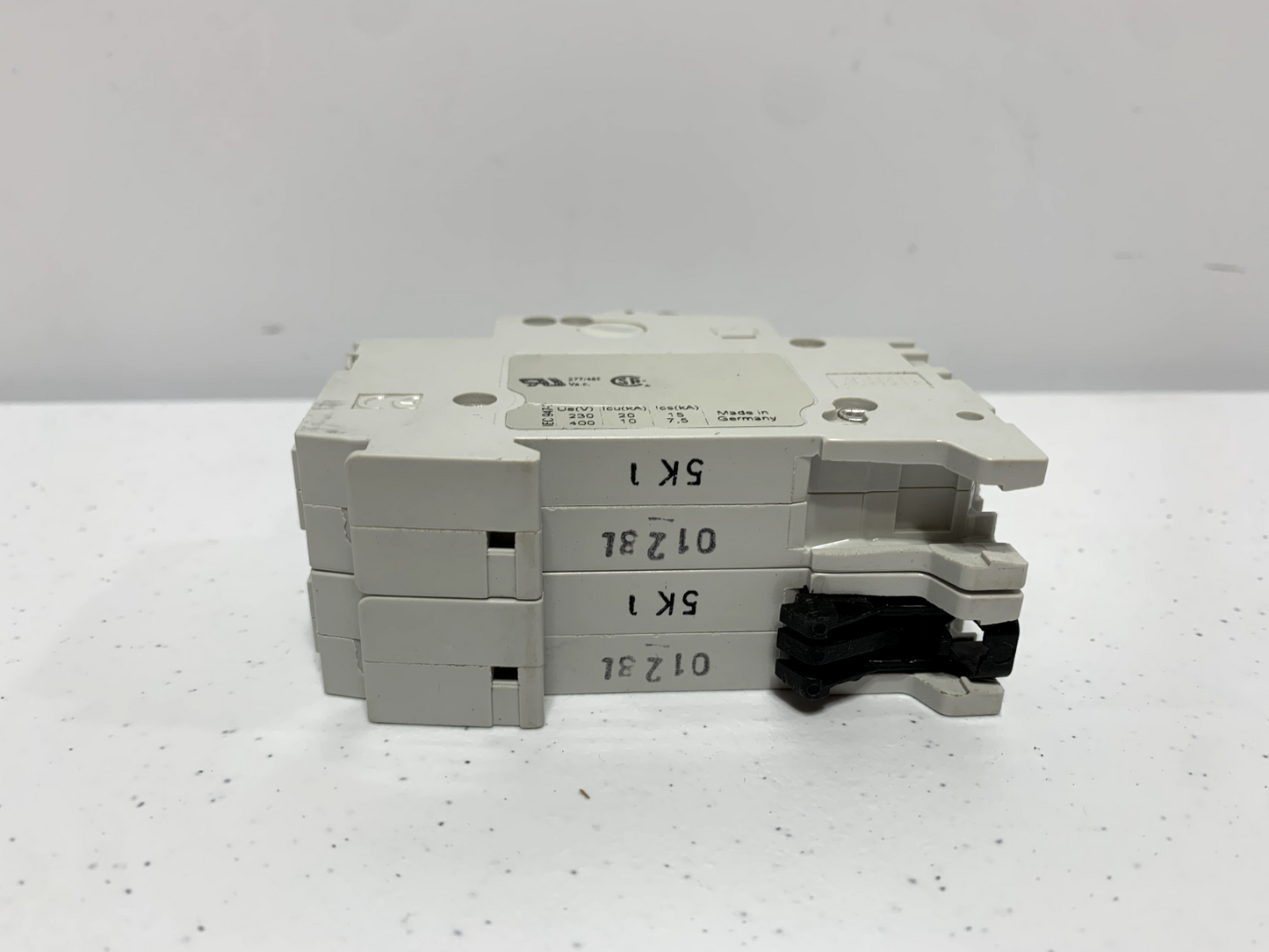 ABB S202-K1 Miniature Circuit Breaker 2 Pole 1A K Type