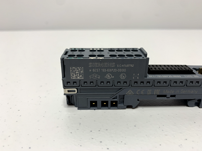 Siemens 6ES7193-6BP20-0BB0 Simatic Base-Unit 30A