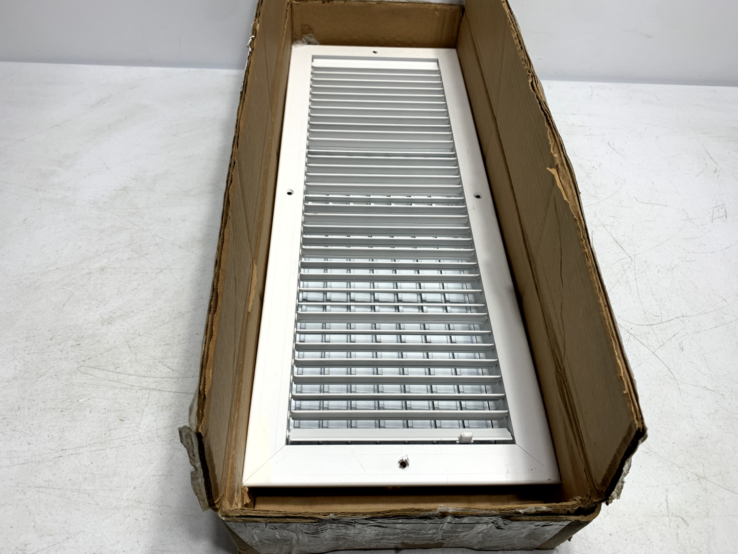 Shoemaker 951-24X8 Return Air Grille White 24 x 8