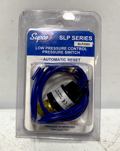 Supco SLP2565 Low Pressure Switch Control Open: 25 PSI Close: 65 PSI