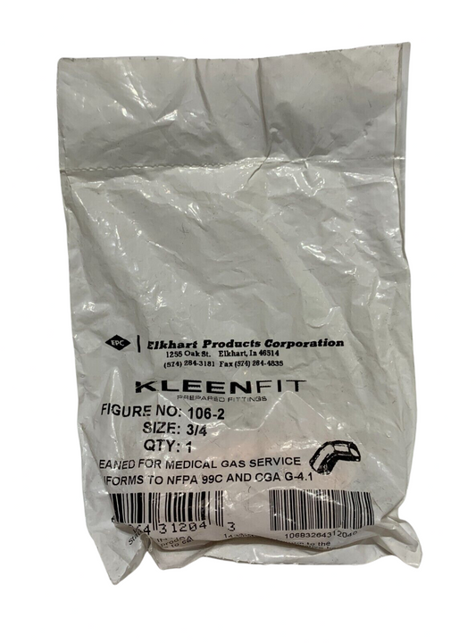 Elkhart Kleenfit 106-2 3/4" 3/4" 45-degree Copper Street Elbows - Chase Surplus