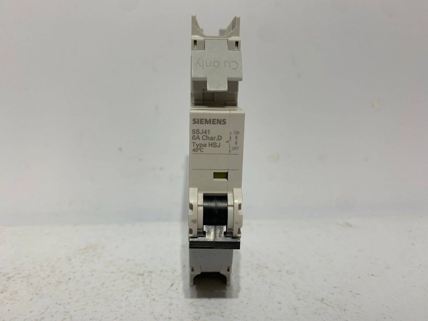 Siemens 5SJ4106-8HG41 Miniature Circuit Breaker 5A 1P 240V - Chase Surplus