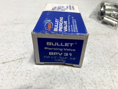 Supco BPV31 Original Bullet Piercing Valve 1/4" 5/16 & 3/8" O.D.