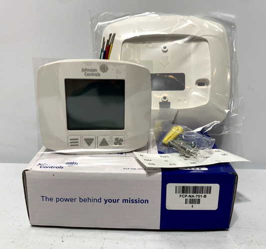 Johnson Controls FCP-NA-701-B Non-Programmable Thermostat for Fan Coils and PTAC