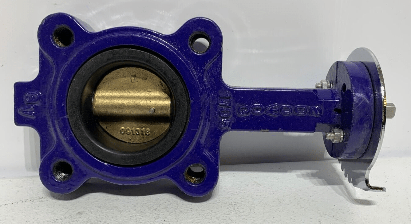 Nibco N200235LH Lug Butterfly Valve 2-1/2" 200 psi 200WOG - Chase Surplus