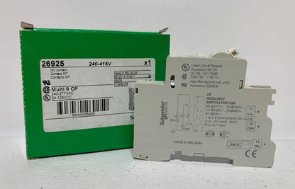 Schneider Electric 26925 Auxiliary Contact - Chase Surplus