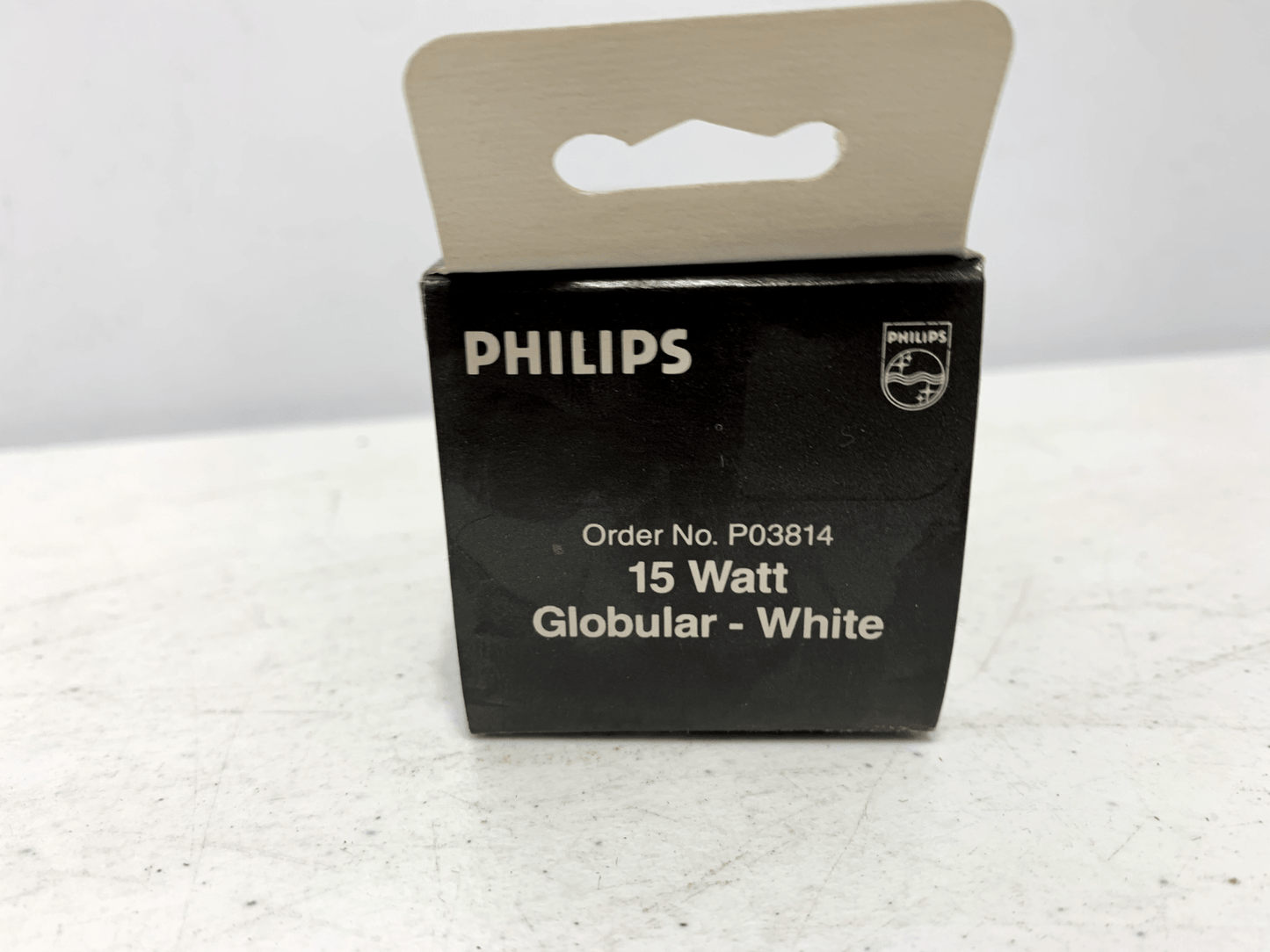 Philips 15G161/2C/W Decor Globe Light Bulb White 15W P03814 (lot of 6) - Chase Surplus