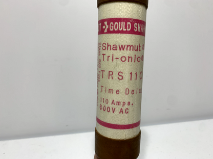 Ferraz Shawmut TRS110R Tri-Onic Dual Element Time Delay Fuse 600V 110A