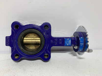 Nibco N200235LH Lug Butterfly Valve 2-1/2" 200 psi 200WOG - Chase Surplus