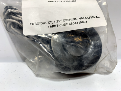 Continental Control Systems CTT-1250-400 Current Transformer