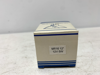 MR-16 12 degree Replacement Bulb 12V 5W (pk of 10) - Chase Surplus