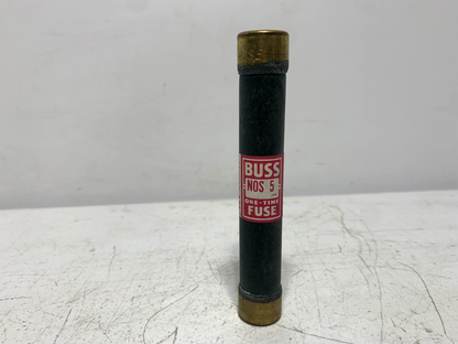 Cooper Bussmann NOS-5 Fuse One Time 5 Amp (lot of 5)