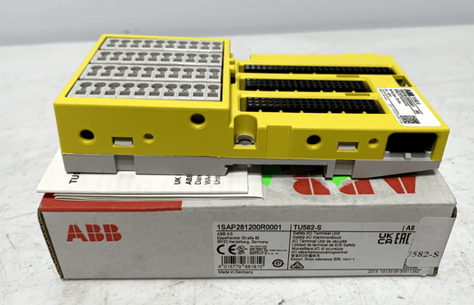 ABB 1SAP281200R0001 Safety I/O Terminal Unit TU582-S - Chase Surplus