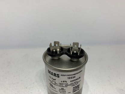 Mars 12234 Round Run Capacitor 15 MFD 440 V - Chase Surplus