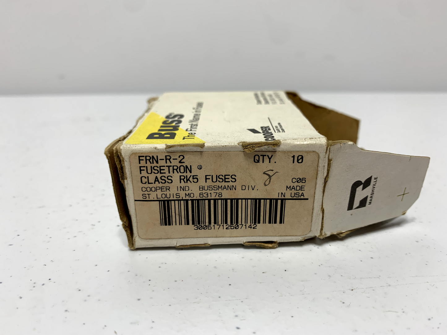 Cooper Bussmann FRN-R-2 Time-Delay Current Limiting RK5 Fuse 250V 2A (lot of 8)