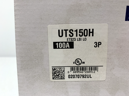 LS Electric UTS150H Circuit Breaker 65kA 3 Pole 150A Susol