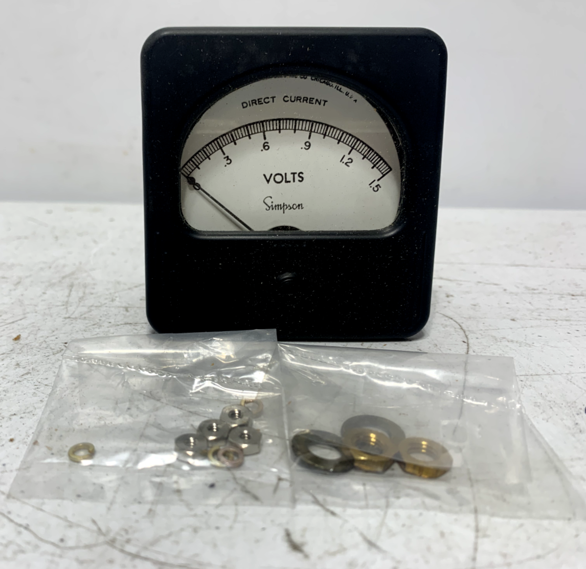 Simpson 17105 Modified Panel Meter for Coating Thickness 0 - 1.5 VDC