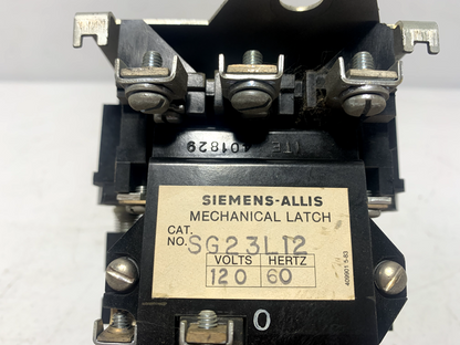 Siemens CLA143C Coil Lighting Contactor 30A 3P 24V