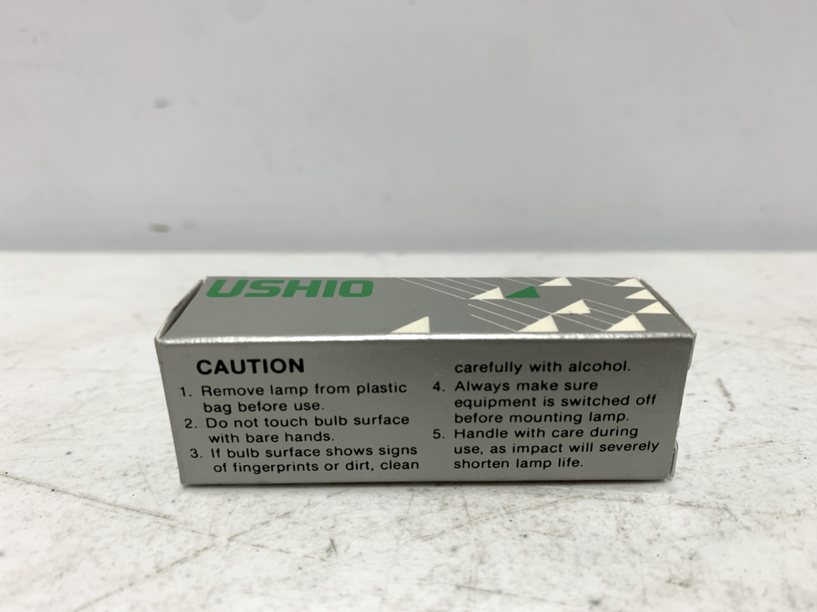 USHIO JC12V-100W/GY6.35 C-6 Mini Bulb 1000806 (pk of 10) - Chase Surplus