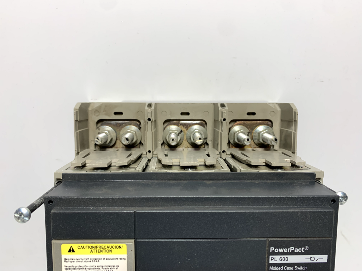 Square D PL600 PowerPact Circuit Breaker 600 Amp 3 Pole 480V PLP34000S60