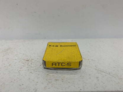 Bussmann ATC-5 Fuses 5A 1kA 32V 3/4'' (pk of 5) - Chase Surplus