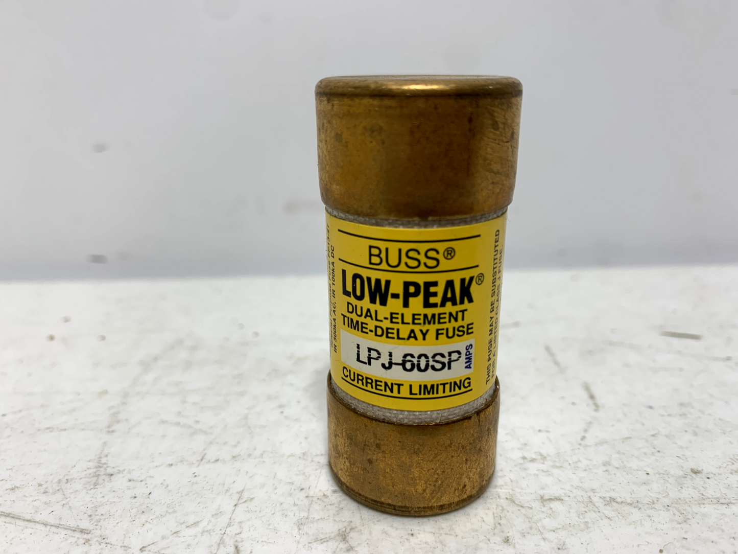 Cooper Bussmann LPJ-60SP Time Delay Fuse Low Peak Class J 60 Amp (lot of 4)