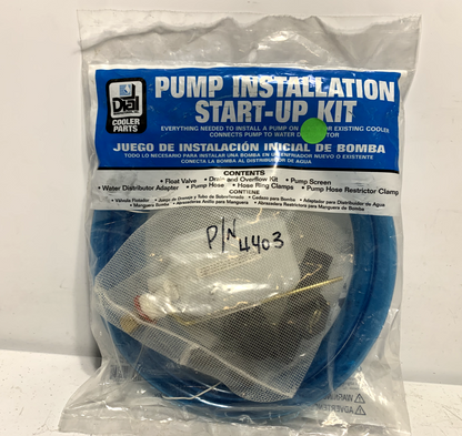 Dial 4403 Durable Evaporative Cooler Start-Up and Pump Installation Kit