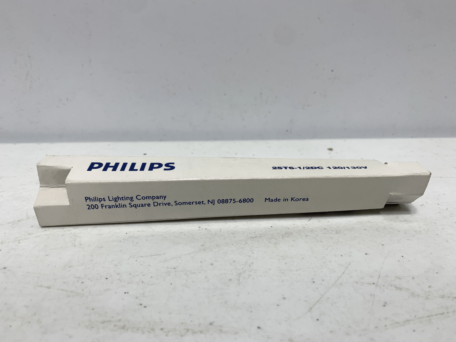 Philips 25T6-1/2DC Tubular Appliance Light Bulbs Clear 120/130V (lot of 6) - Chase Surplus