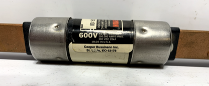 Cooper Bussmann FRS-R-100 Fusetron Class RK5 Fuse 600VAC 100 Amp