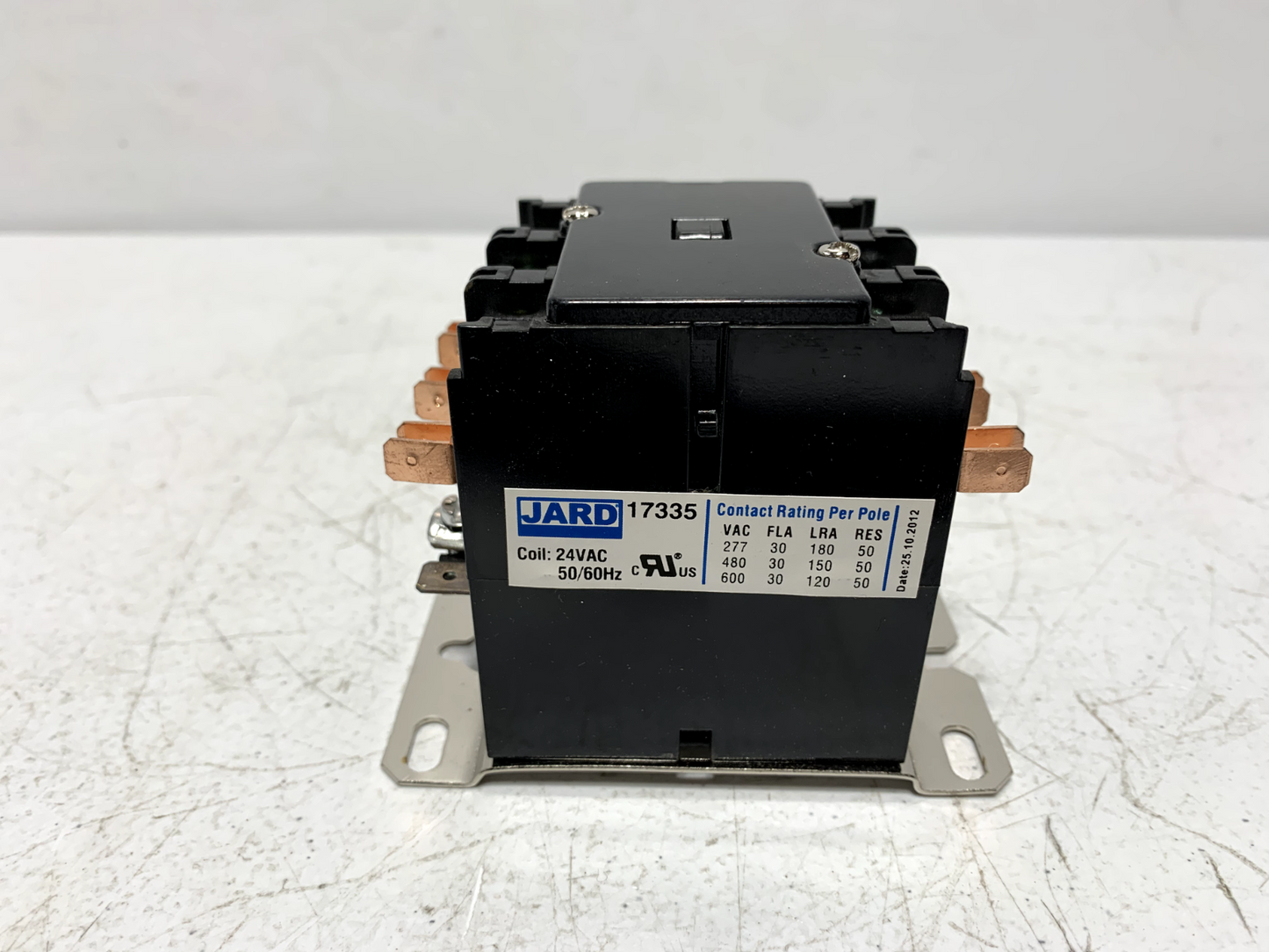 Jard 17335 Definite Purpose Contactor 24VAC 30 Amp 3 Pole 30 FLA